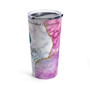 Pink Galaxy Tumbler 20oz - Image 5