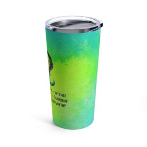 Leo Zodiac Sign Tumbler 20oz - Image 5