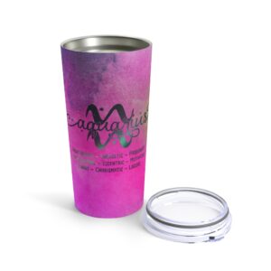 Aquarius Zodiac Sign Tumbler 20oz