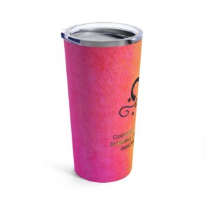 Aries Zodiac Sign Tumbler 20oz - Image 4