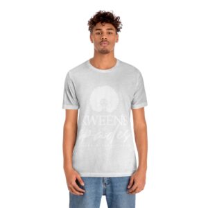 Unisex Jersey Short Sleeve Tee (White Afro) - Image 6